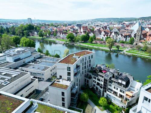 Drohnenansicht - 3 Zimmer Etagenwohnung zum Kaufen in Neu-Ulm