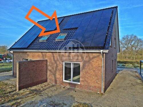 Rückansicht - 3 Zimmer Doppelhaushälfte zum Kaufen in Aurich / Tannenhausen