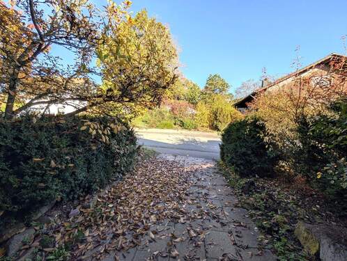 Einfahrt mit Stellplatz - 