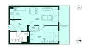 Grundriss Eigentumswohnung 048 Werftquartier - 