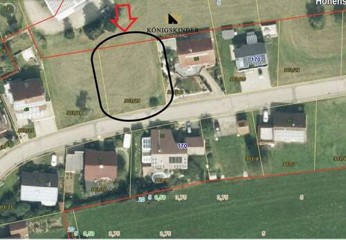 Lageplan - Sie wollen über dem Alltag schweben? Baugrundstück mit Urlaubsfeeling in sonniger und ruhiger Lage!