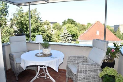 Aussicht vom Balkon OG - 