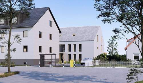 Außenansicht 3.jpg - Terrassenwohnung mit 73,80 m² in Allersberg zum Kaufen