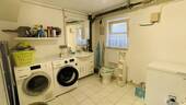 Waschküche mit WC im Keller - 