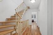 Die Treppe ins große Staffelgeschoss. - 