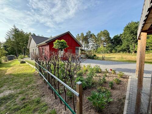 Bepflanzung neben dem Carport - 