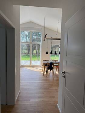 Blick in den Essbereich - 