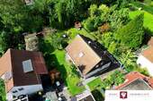 Drohnenansicht Nord-Ost - 4 Zimmer Einfamilienhaus in Leutenbach