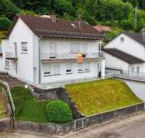 +++In unverbaubarer Lage: Charmantes Einfamilienhaus mit kleiner Einliegerwohnung, Panoramablick, Terrassen, Garten, Garage in ruhiger, idyllischer La - Waldfischbach-Burgalben