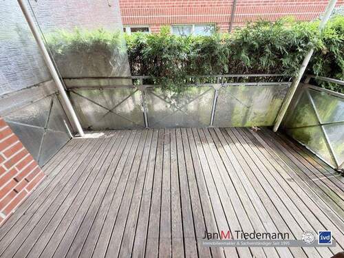 überdachter Balkon vom Wohnbereich - 