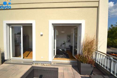 2 Zugänge von der Dachterrasse aus ins WZ/Küche - 