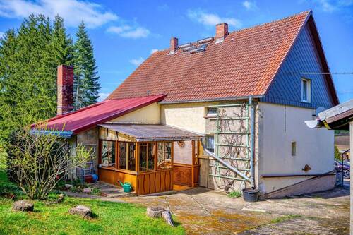 Hausansicht Hofseite - Einfamilienhaus mit 132,00 m&sup2; in Wiesenburg zum Kaufen