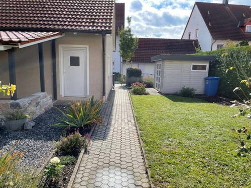 Sicht aus grosser Terrasse - 