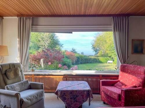Wasserblick aus dem Wohnzimmer - 3 Zimmer Bungalow in Husum