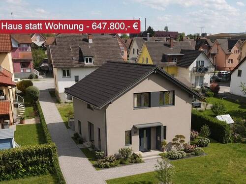 Planungsvorschlag - Hanse Haus QNG Variant 28-123 - Schönes Einfamilienhaus in Radolfzell - QNG-zertifiziert & Grundstück inklusive