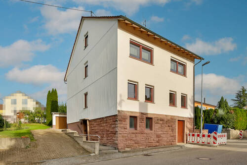 Straßenseite - Mehrfamilienhaus, Wohnhaus mit 175,00 m² in Birkenfeld zum Kaufen