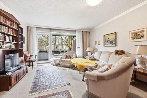 Wohnzimmer - Etagenwohnung mit 85,00 m&sup2; in Hamburg zum Kaufen