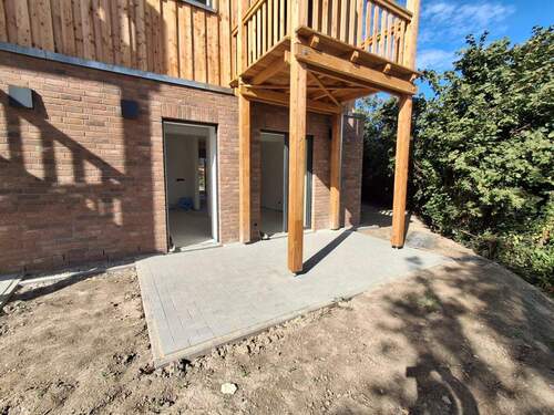 Terrasse - 1 Zimmer Etagenwohnung in Dörphof