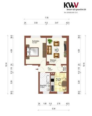 2 Raum Wohnung o. Balkon.jpg - 