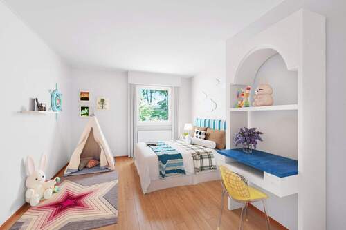 Kinderzimmer EG visualisiert - 