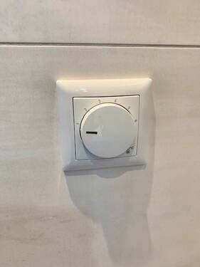 Bad - elektr. Fußbodenheizung - 