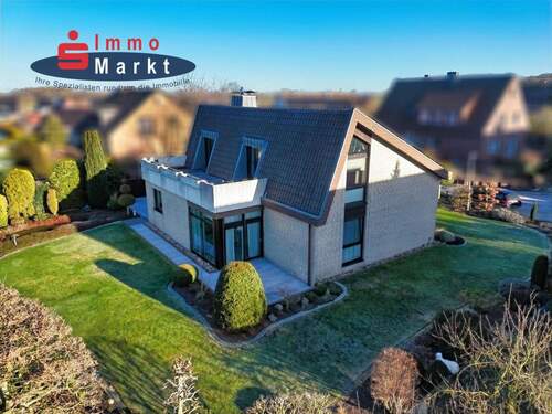 Ansicht Süd-West - 5 Zimmer Einfamilienhaus in Stemwede
