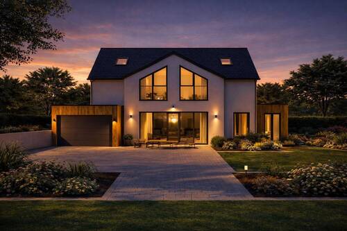 Architektonische Visualisierung einer möglichen Ne - 