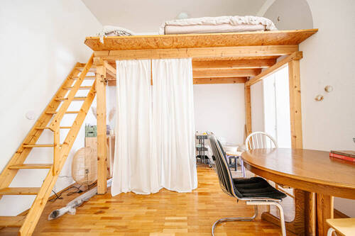 Wohnraum - 1 Zimmer Etagenwohnung in Mainz