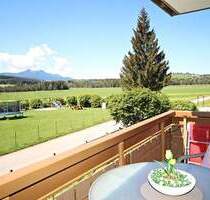 Morgens Vogelgezwitscher, abends Sonnenuntergang über den Bergen - Seeg