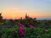 Sonnenuntergang am Naturstrand - 
