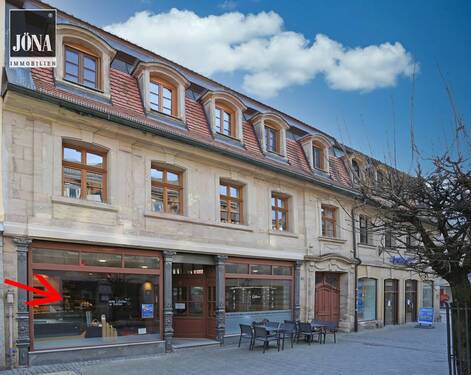 Bild 1 - Vielseitiges Ladenlokal in historischem Gebäude - Ideal für Café, Büro oder Einzelhandel