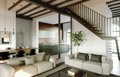 Wohnzimmer Visualisierung - 