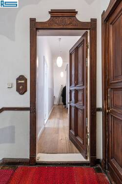 Blick in die Wohnung - 