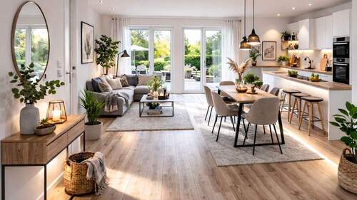 Wohnküche_Visualisierung - 