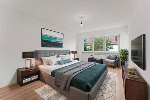 Schlafzimmer virtuelle Möblierung - 