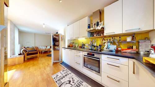 Küche Ansicht II - EG - 1 Zimmer Mehrfamilienhaus, Wohnhaus in Frankfurt am Main