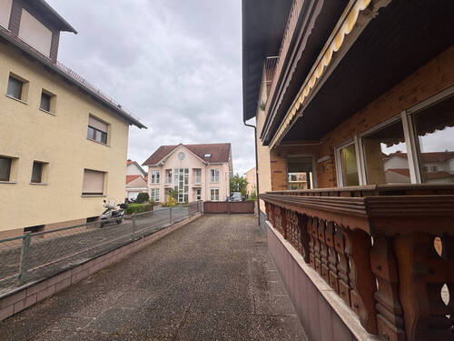 Zufahrt Garage 