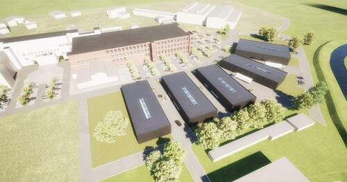 Visualisierung - Halle in Chemnitz