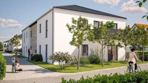 Ansicht Haus 3 + 4_I - Etagenwohnung mit 72,90 m&sup2; in Kühlungsborn zum Kaufen