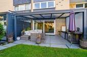 Terrasse, 2-Zimmer-Maisonettewohnung mit Garten un - 