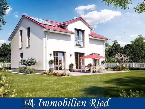 Haus - Neubau eines richtig schönen Einfamilienhauses in grüner Umgebung in Rosenheim im Ortsteil Happing