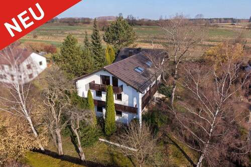 Traumhaft ruhige Lage! - INNING: GROSSES ANWESEN AUF IDYLLISCHEM HANGGRUNDSTÜCK