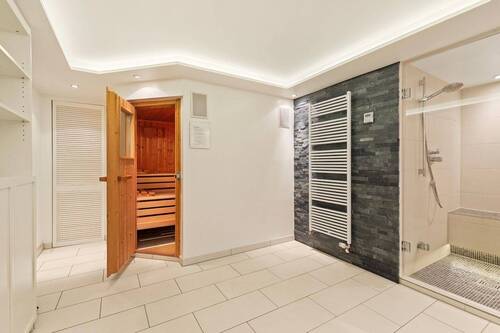 Sauna Bereich im Untergeschoss - 