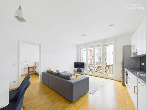 Wohnbereich - 2 Zimmer Etagenwohnung zum Kaufen in Berlin