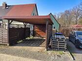 Carport - Doppelhaushälfte mit 71,20 m&sup2; in Wermsdorf zum Kaufen