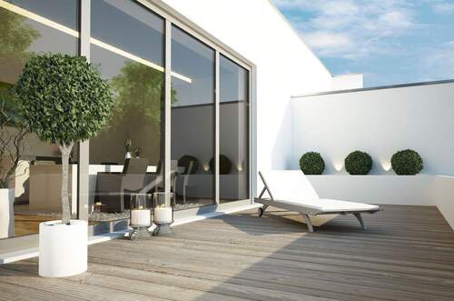 Dachterrasse.jpg - NUR NOCH 2 HÄUSER VERFÜGBR! NEUBAU-DHH MIT DACHTERRASSE UND QNG-STANDARD!