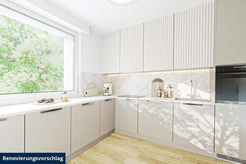 Küche Renovierungsbeispiel - 