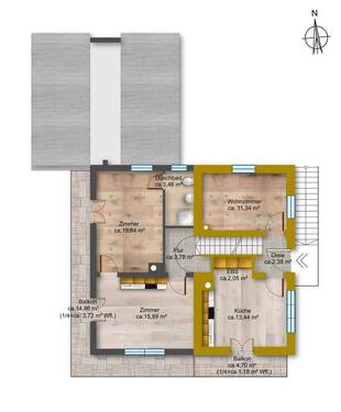 Obergeschoss - 