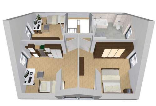 Obergeschoss 3D - 