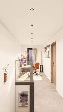 Alte Gärtnerei-Muster Ansicht OG - 4 Zimmer Reihenendhaus in Brackenheim